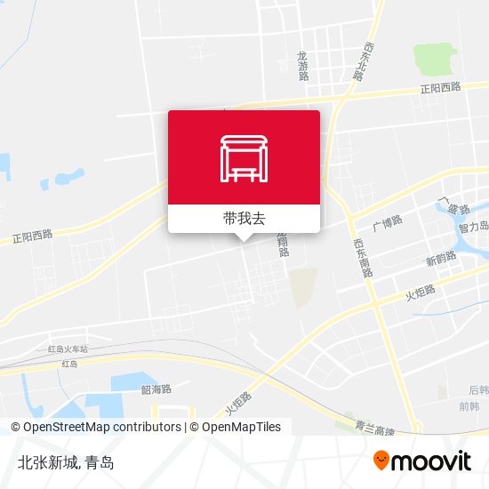 北张新城地图