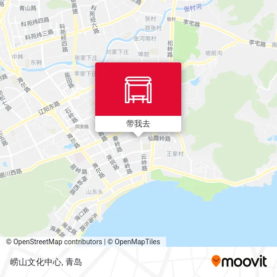 崂山文化中心地图