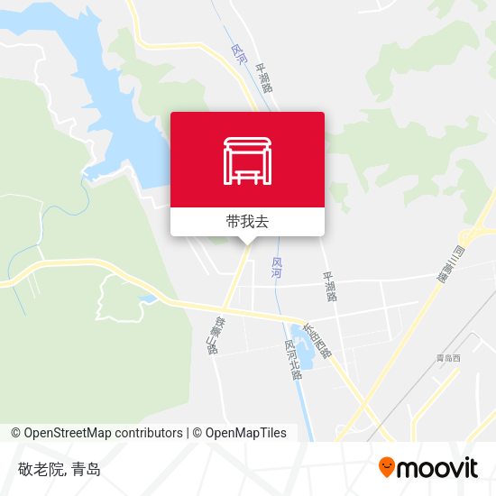 敬老院地图