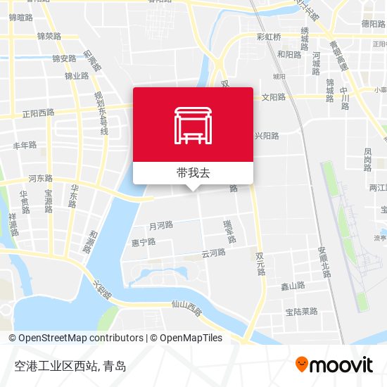 空港工业区西站地图