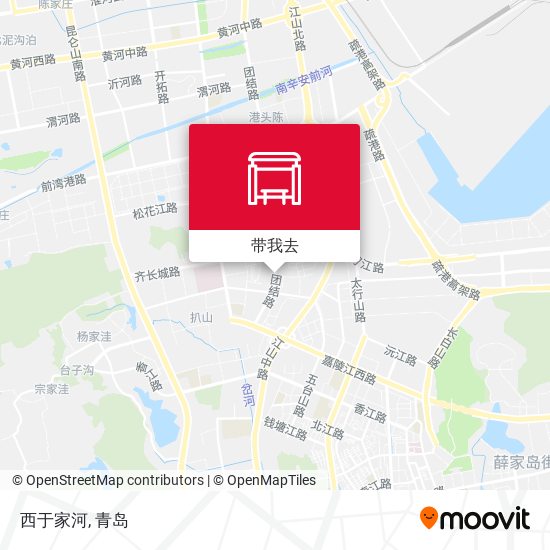 西于家河地图