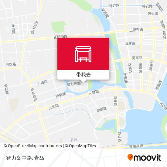智力岛中路地图