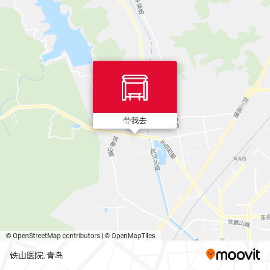 铁山医院地图
