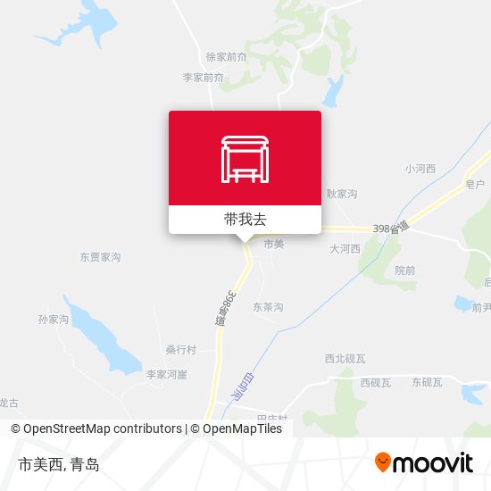 市美西地图