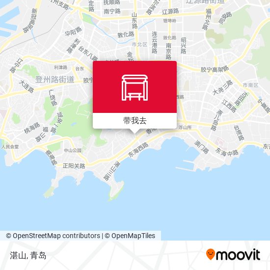 湛山地图