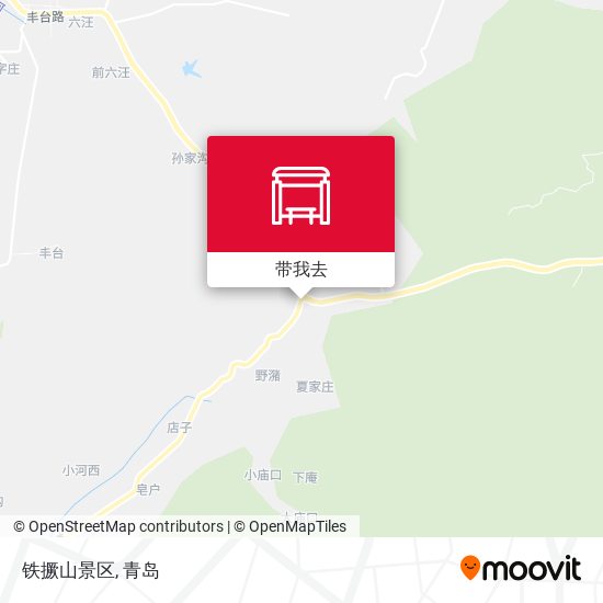 铁撅山景区地图