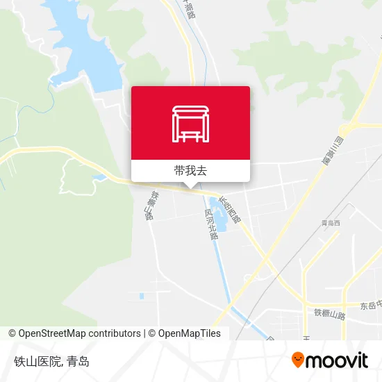 铁山医院地图