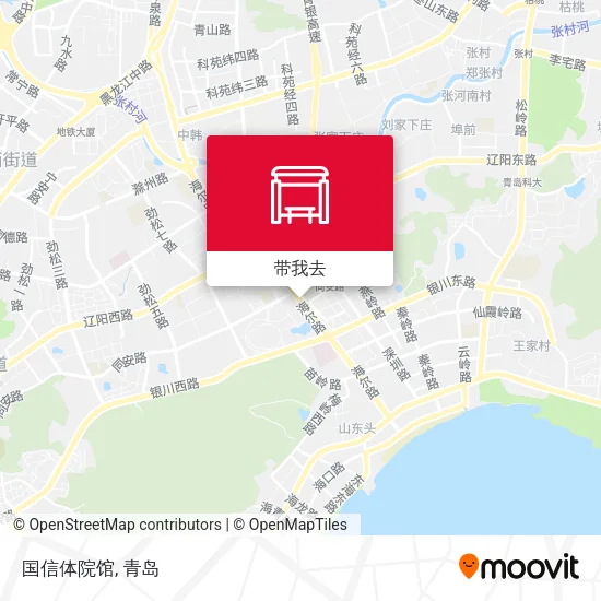 国信体院馆地图