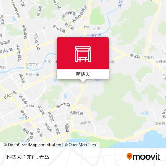 科技大学东门地图