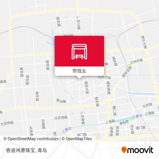 香港鸿赛珠宝地图