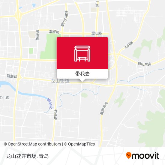 龙山花卉市场地图