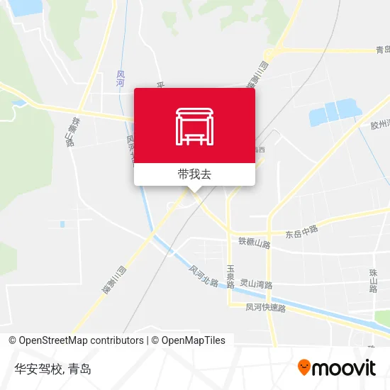 华安驾校地图