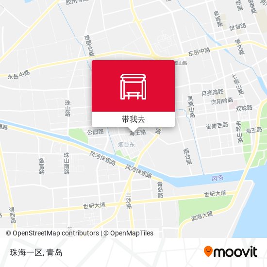珠海一区地图
