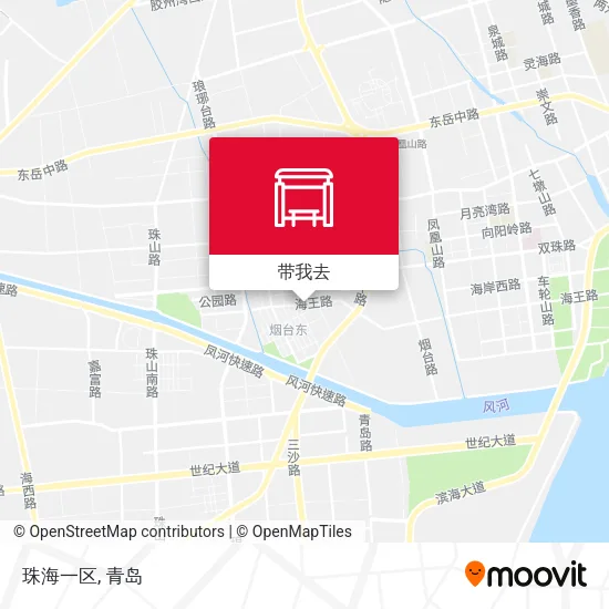 珠海一区地图