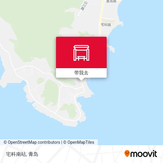 宅科南站地图