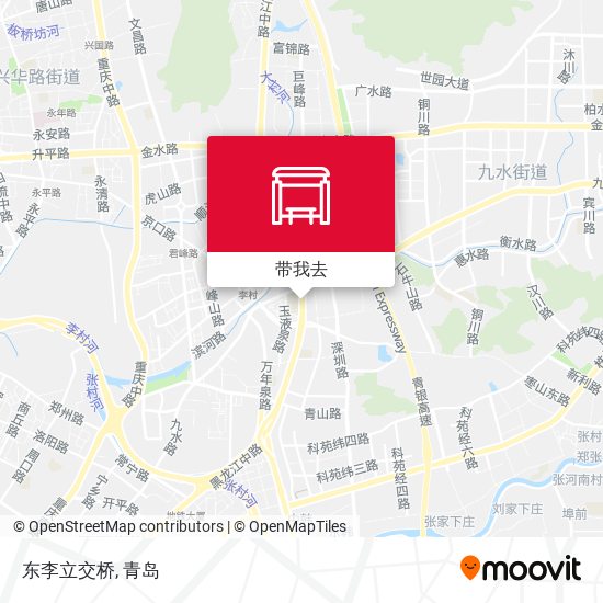 东李立交桥地图