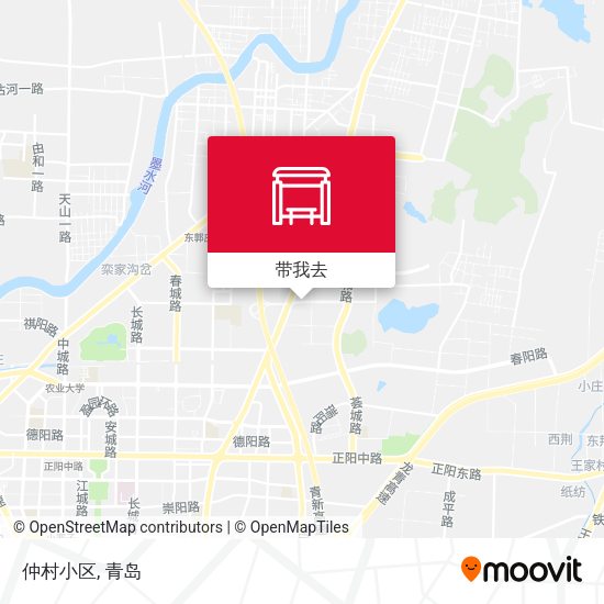 仲村小区地图