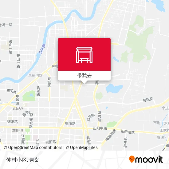 仲村小区地图