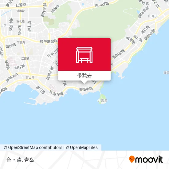 台南路地图