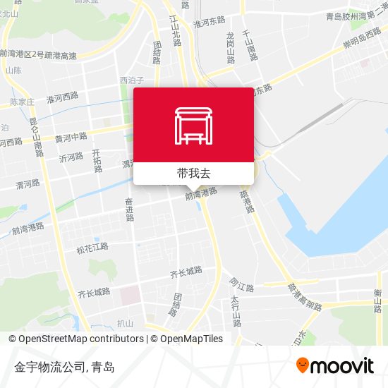 金宇物流公司地图