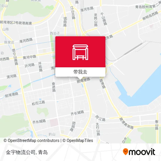 金宇物流公司地图