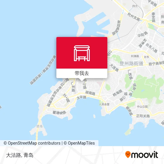 大沽路地图