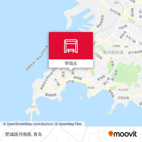 肥城路河南路地图