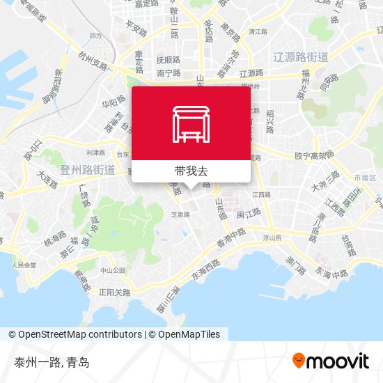 泰州一路地图