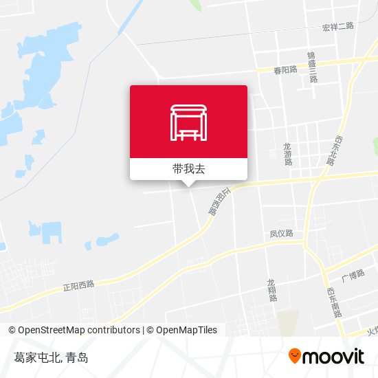 葛家屯北地图