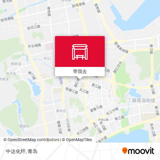 中达化纤地图