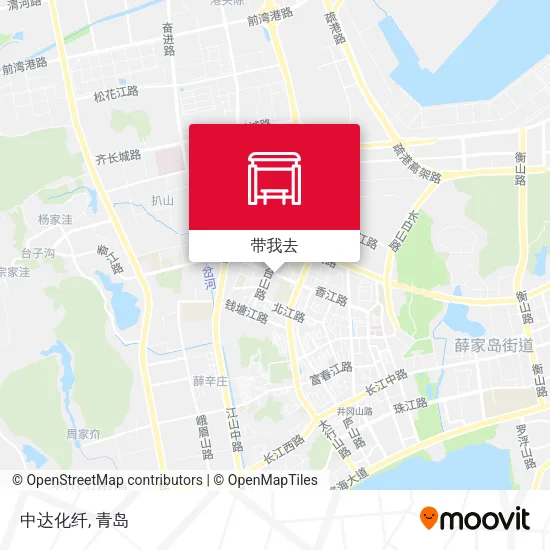 中达化纤地图