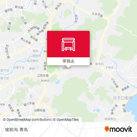 坡前沟地图