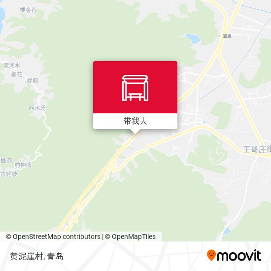 黄泥崖村地图