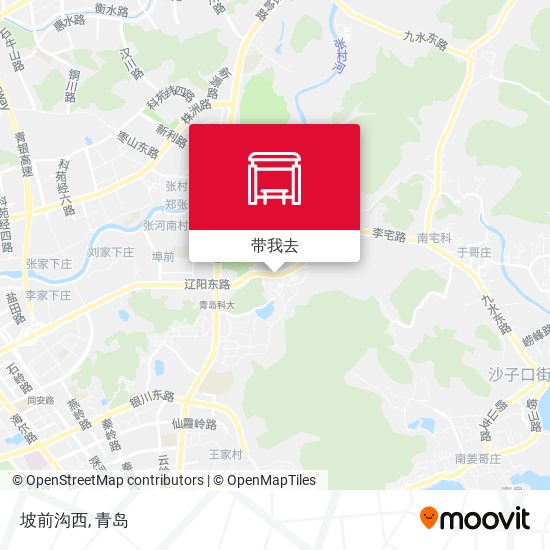 坡前沟西地图