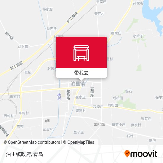 泊里镇政府地图