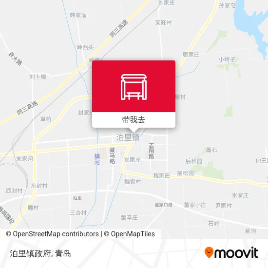 泊里镇政府地图