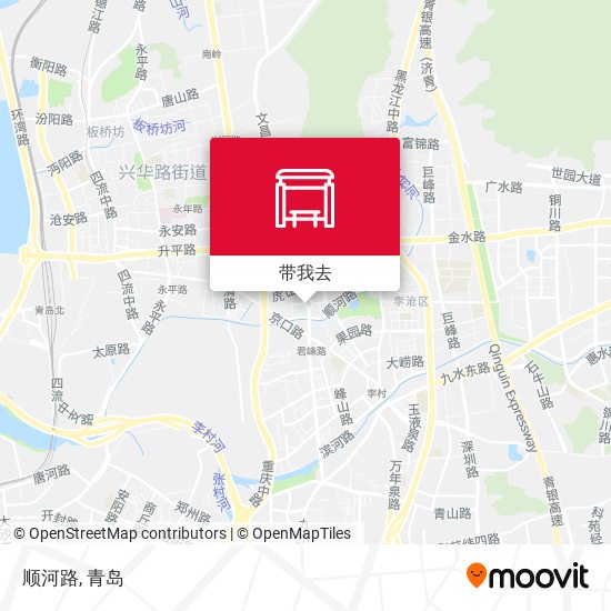 顺河路地图