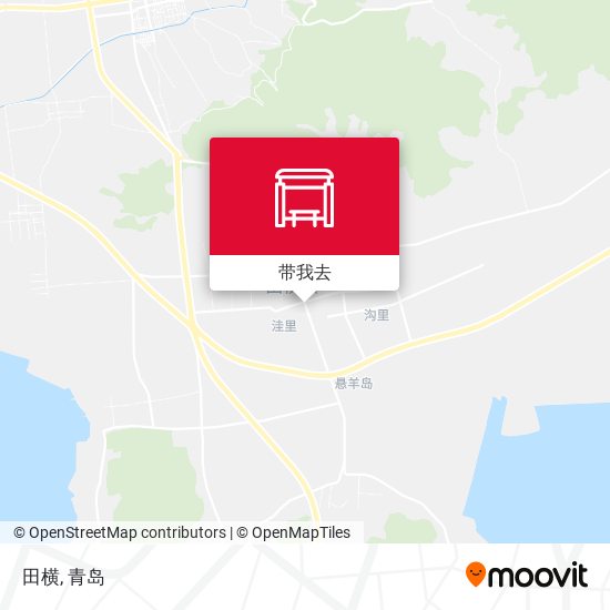 田横地图