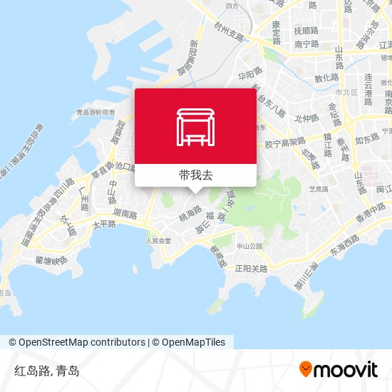 红岛路地图