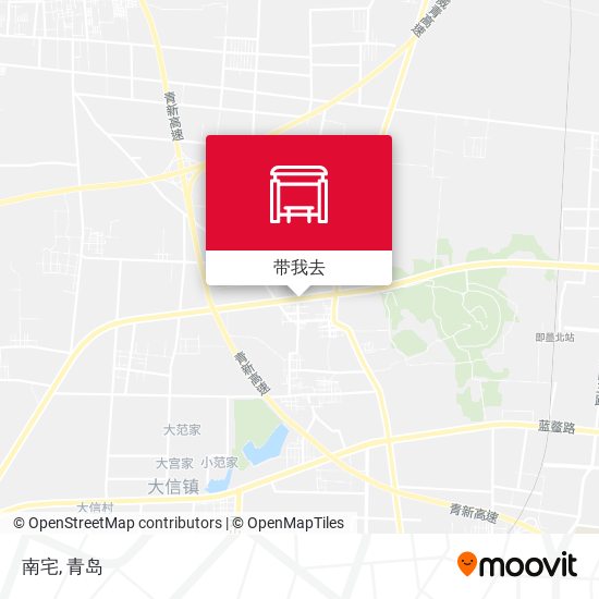 南宅地图