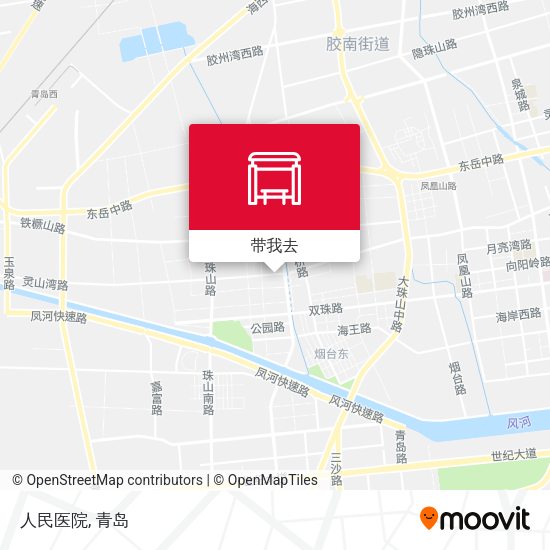 人民医院地图