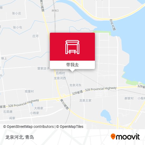 龙泉河北地图