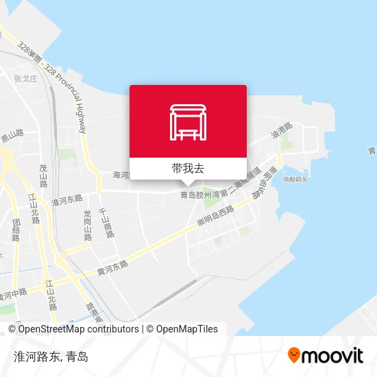 淮河路东地图