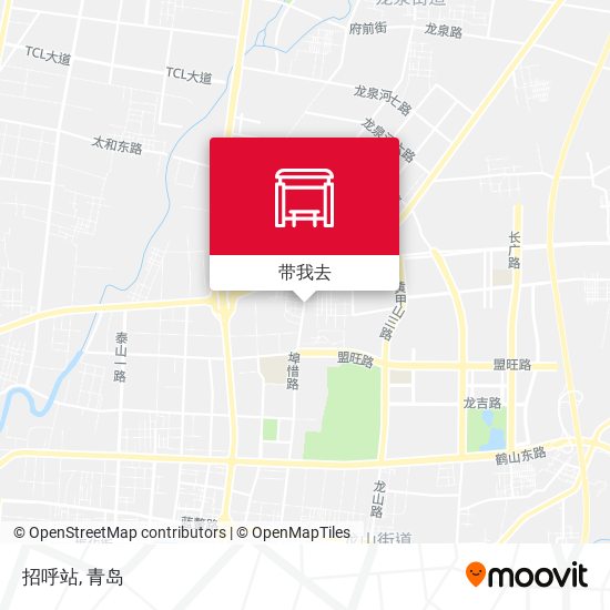 招呼站地图