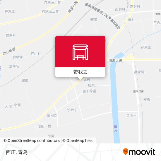 西庄地图