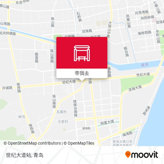 世纪大道站地图