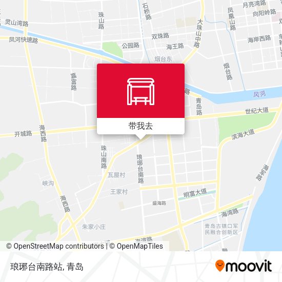 琅琊台南路站地图