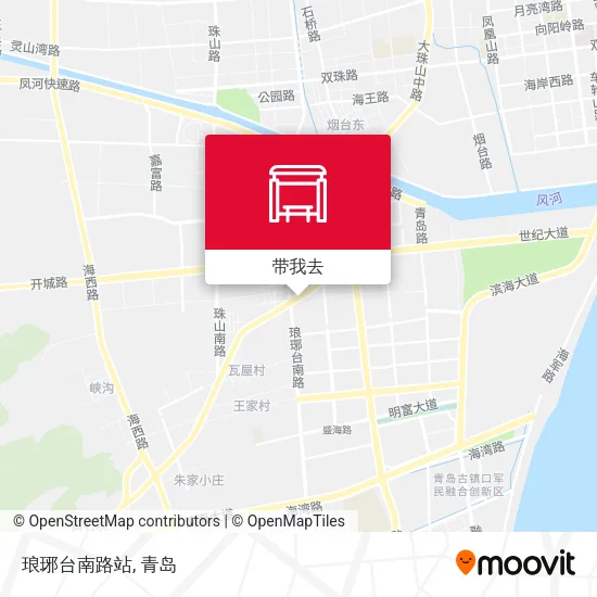 琅琊台南路站地图