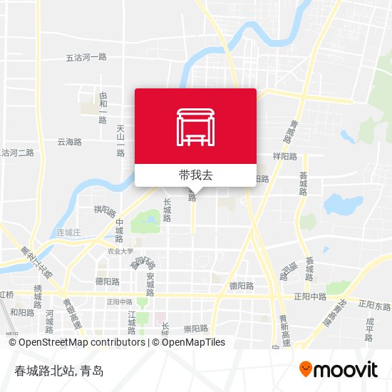 春城路北站地图