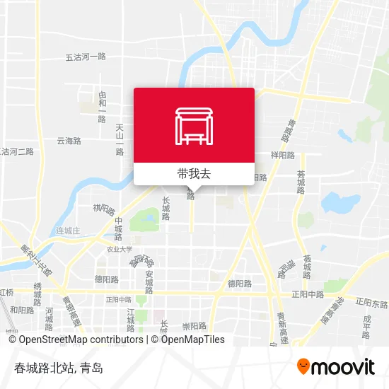 春城路北站地图